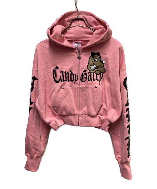 GALFY（ガルフィー）GALFY (ガルフィー) エンジェルギャルパーカー ピンク サイズ:Freeの古着・服飾アイテム