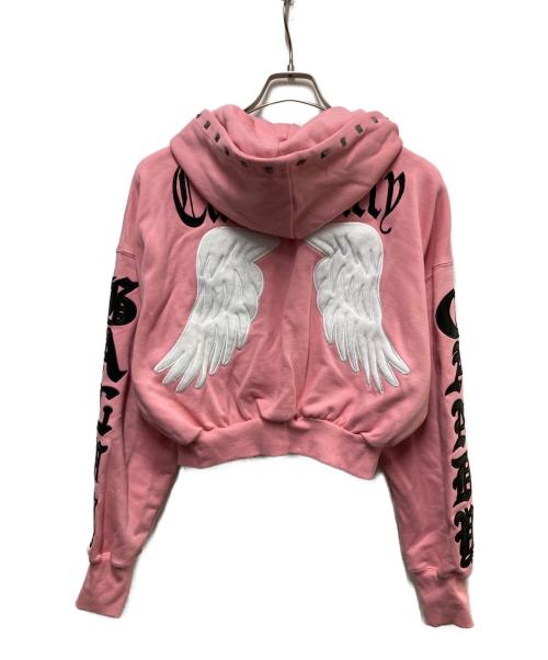 GALFY（ガルフィー）GALFY (ガルフィー) エンジェルギャルパーカー ピンク サイズ:Freeの古着・服飾アイテム