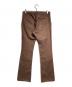 LEVI'S (リーバイス) COMME des GARCONS JUNYA WATANABE MAN (コム デ ギャルソン ジュンヤ ワタナベ マン) ピンタックフレアパンツ/Pintuck Flare Pants ブラウン サイズ:S：14000円