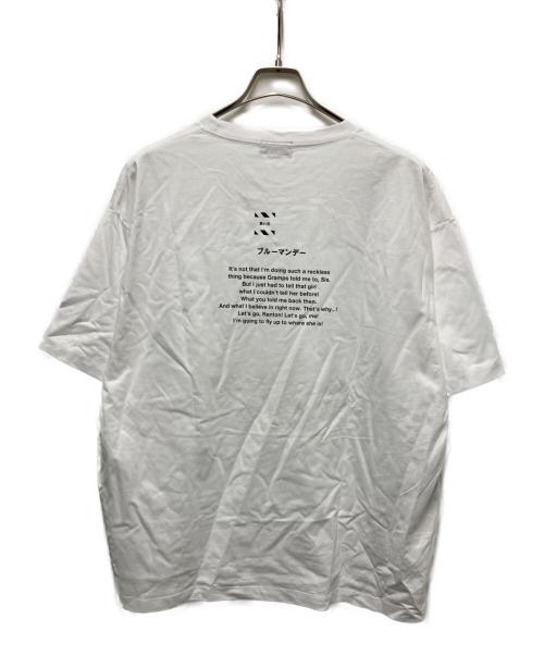 SUBCIETY（サブサエティ）SUBCIETY (サブサエティ) 交響詩篇エウレカセブン (コウキョウシヘンエウレカセブン) Blue monday tee ホワイト サイズ:XLの古着・服飾アイテム