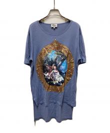 Vivienne Westwood man（ヴィヴィアン ウェストウッド マン）の古着「羊飼いたちの休息 プリントTシャツ」｜スカイブルー