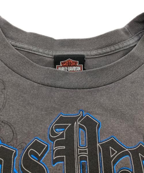HARLEY-DAVIDSON（ハーレーダビッドソン）HARLEY-DAVIDSON (ハーレーダビッドソン) プリントTシャツ グレー サイズ:‐の古着・服飾アイテム