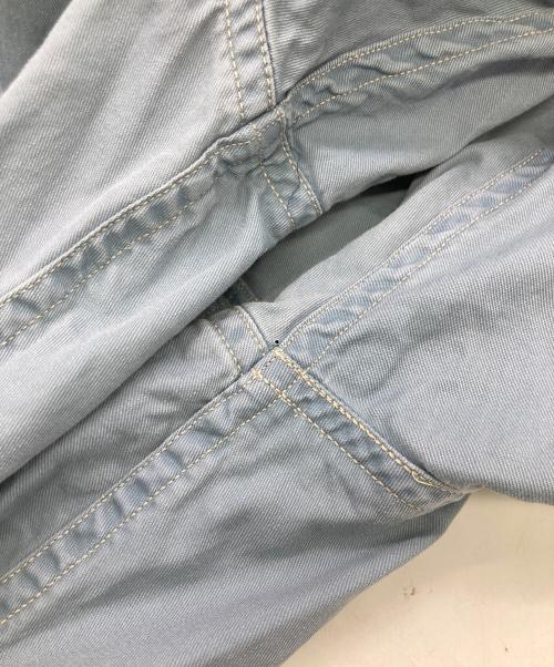 POLO RALPH LAUREN（ポロ・ラルフローレン）POLO RALPH LAUREN (ポロ・ラルフローレン) ヨーク切替ワークシャツ ブルー サイズ:	SIZE Lの古着・服飾アイテム