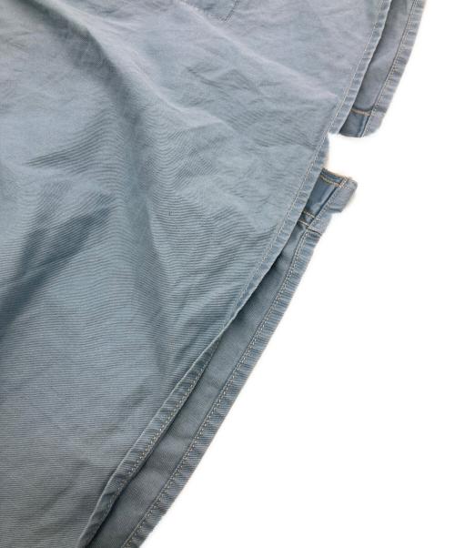 POLO RALPH LAUREN（ポロ・ラルフローレン）POLO RALPH LAUREN (ポロ・ラルフローレン) ヨーク切替ワークシャツ ブルー サイズ:	SIZE Lの古着・服飾アイテム