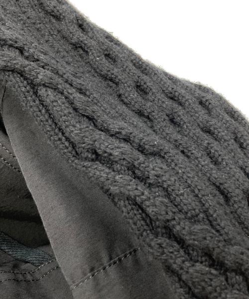 sacai（サカイ）sacai (サカイ) ニットドッキングジャケット ブラック サイズ:1の古着・服飾アイテム