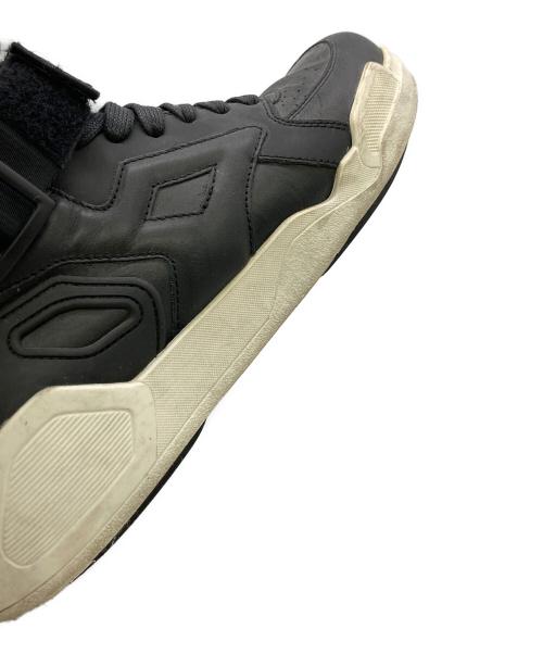 MARCELO BURLON（マルセロバーロン）MARCELO BURLON (マルセロバーロン) ハイカットスニーカー ブラック サイズ:	SIZE 41.5　（26.5㎝）の古着・服飾アイテム