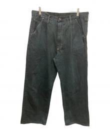 LEVI'S RED（リーバイス レッド）の古着「ブラックデニムパンツ」｜ブラック