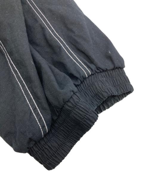 Calvin Klein Jeans（カルバンクラインジーンズ）Calvin Klein Jeans (カルバンクラインジーンズ) リプストップロゴジップアップブルゾン ブラック サイズ:Sの古着・服飾アイテム