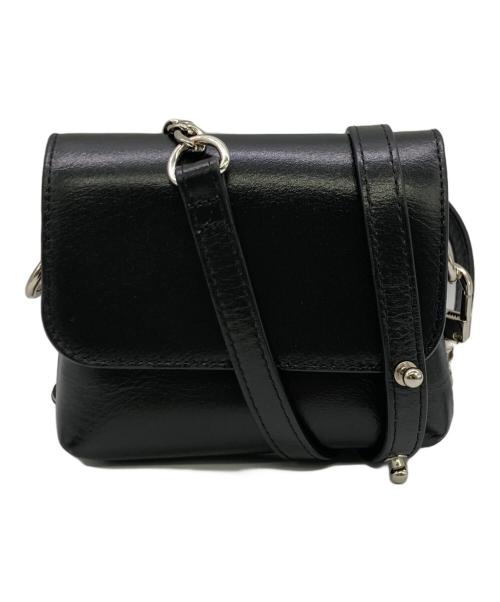 YENN（イエン）YENN (イエン) CHAIN BELT POUCH ブラックの古着・服飾アイテム