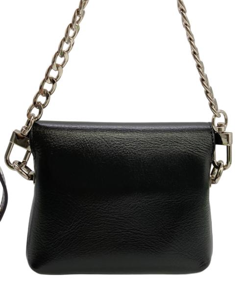YENN（イエン）YENN (イエン) CHAIN BELT POUCH ブラックの古着・服飾アイテム