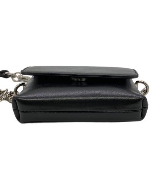 YENN（イエン）YENN (イエン) CHAIN BELT POUCH ブラックの古着・服飾アイテム