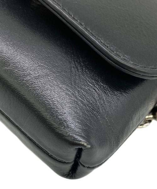 YENN（イエン）YENN (イエン) CHAIN BELT POUCH ブラックの古着・服飾アイテム