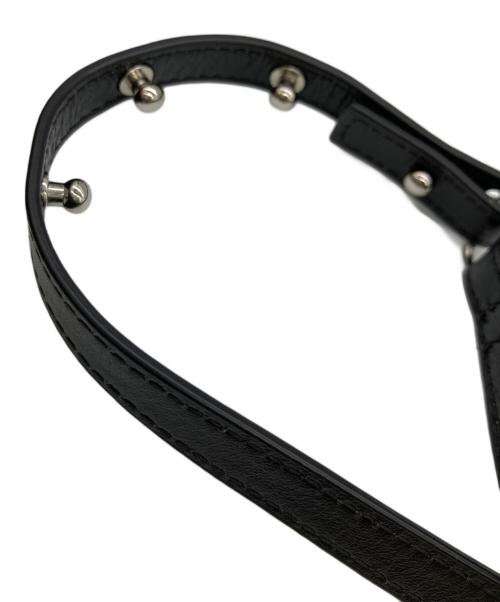 YENN（イエン）YENN (イエン) CHAIN BELT POUCH ブラックの古着・服飾アイテム