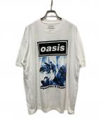 Adam et Ropeアダム エ ロペ）の古着「oasis 10Culture バンドTシャツ」｜ホワイト