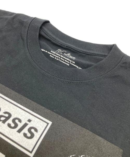 Adam et Rope（アダム エ ロペ）Adam et Rope (アダム エ ロペ) oasis 10Culture バンドTシャツ ブラック サイズ:Lの古着・服飾アイテム