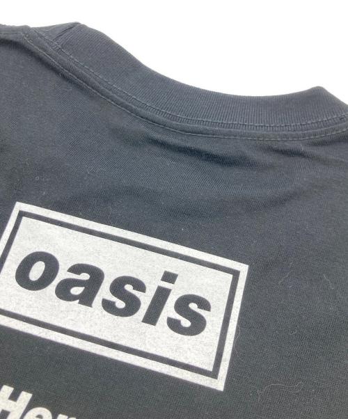 Adam et Rope（アダム エ ロペ）Adam et Rope (アダム エ ロペ) oasis 10Culture バンドTシャツ ブラック サイズ:Lの古着・服飾アイテム