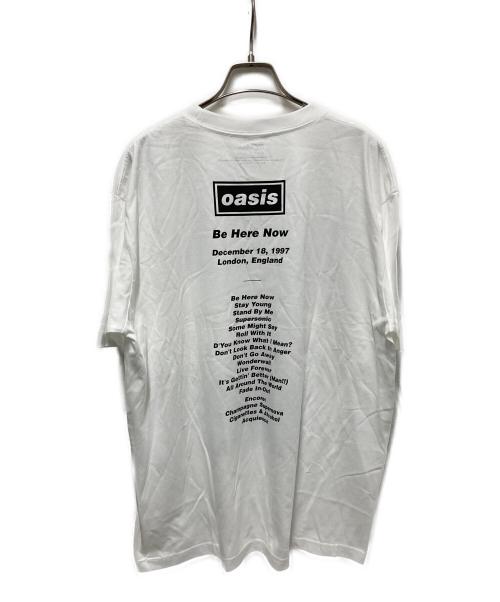 Adam et Rope（アダム エ ロペ）Adam et Rope (アダム エ ロペ) oasis 10Culture バンドTシャツ ホワイト サイズ:XLの古着・服飾アイテム