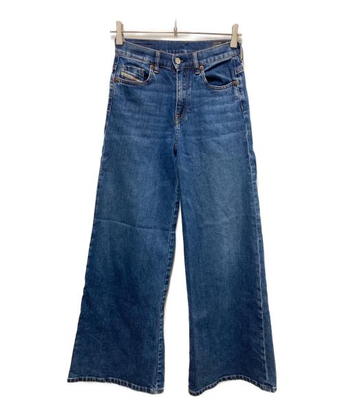 DIESEL（ディーゼル）DIESEL (ディーゼル) 1978 D-AKEMI ワイドデニムパンツ インディゴ サイズ:25の古着・服飾アイテム