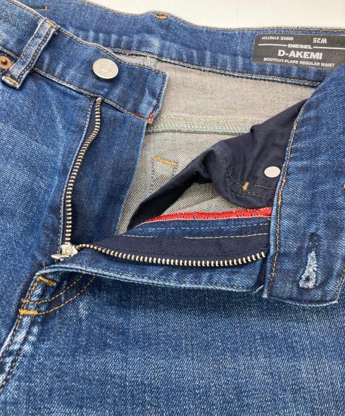 DIESEL（ディーゼル）DIESEL (ディーゼル) 1978 D-AKEMI ワイドデニムパンツ インディゴ サイズ:25の古着・服飾アイテム