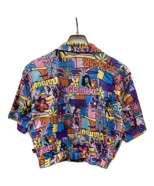 Hysteric Glamour（ヒステリックグラマー）Hysteric Glamour (ヒステリックグラマー) オープンカラーカットソーシャツ マルチカラー サイズ:Freeの古着・服飾アイテム