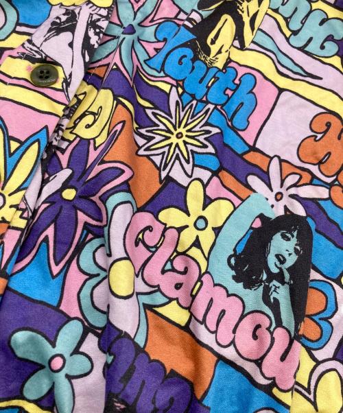 Hysteric Glamour（ヒステリックグラマー）Hysteric Glamour (ヒステリックグラマー) オープンカラーカットソーシャツ マルチカラー サイズ:Freeの古着・服飾アイテム