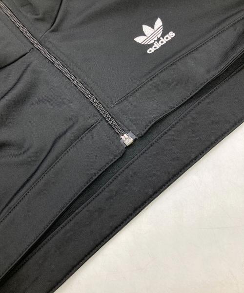 adidas（アディダス）adidas (アディダス) クロップドトラックジャケット ブラック サイズ:	SIZE OTの古着・服飾アイテム