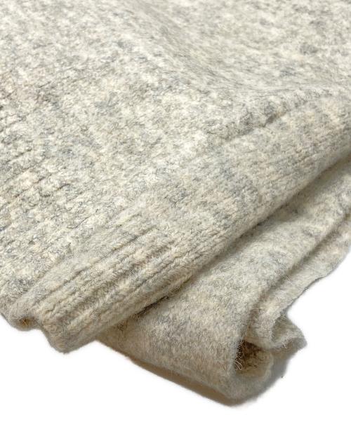 MM6 Maison Margiela（エムエムシックスメゾンマルジェラ）MM6 Maison Margiela (エムエムシックスメゾンマルジェラ) フロントコーティングニットワンピース ベージュ サイズ:Mの古着・服飾アイテム