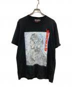 Etudesエチュード）の古着「プリントTシャツ」｜ブラック