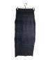 A CCORDION (アコーディオン) links border skirt/リンクスボーダースカート ブラック サイズ:M：10000円