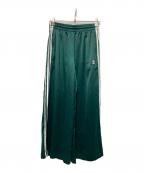 adidasアディダス）の古着「FIREBIRD Satin Wide Leg Track Pants」｜グリーン