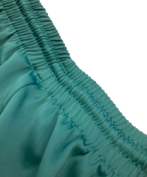 adidas（アディダス）adidas (アディダス) FIREBIRD Satin Wide Leg Track Pants グリーン サイズ:Lの古着・服飾アイテム