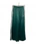 adidas（アディダス）の古着「FIREBIRD Satin Wide Leg Track Pants」｜グリーン