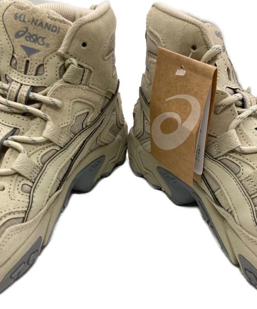 asics（アシックス）asics (アシックス) GEL-NANDI HI トレイルシューズ ベージュ サイズ:26の古着・服飾アイテム