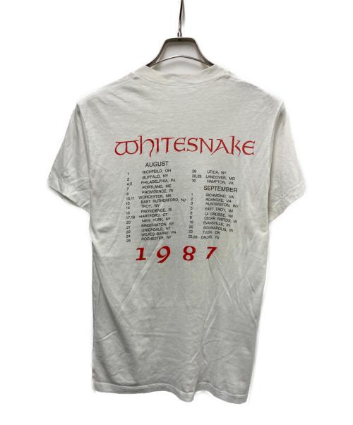 USED（ユーズド）USED (ユーズド) バンドプリントTシャツ ホワイト サイズ:-の古着・服飾アイテム