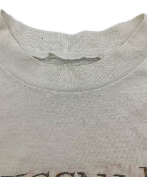 USED（ユーズド）USED (ユーズド) バンドプリントTシャツ ホワイト サイズ:-の古着・服飾アイテム