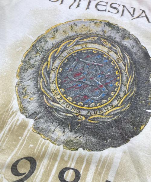 USED（ユーズド）USED (ユーズド) バンドプリントTシャツ ホワイト サイズ:-の古着・服飾アイテム