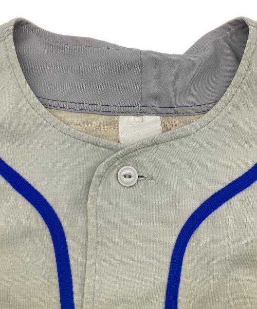 USED（ユーズド）USED (ユーズド) ベースボールシャツ ベージュ サイズ:不明の古着・服飾アイテム