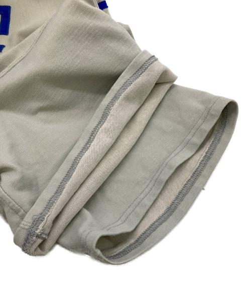 USED（ユーズド）USED (ユーズド) ベースボールシャツ ベージュ サイズ:不明の古着・服飾アイテム