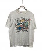 humeur designヒューマーデザイン）の古着「アニマルアートTシャツ」｜グレー