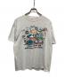 humeur design（ヒューマーデザイン）の古着「アニマルアートTシャツ」｜グレー
