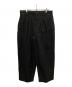 OZMNL（オズ・マニラ）の古着「Pleated Worker Pants」｜ブラック