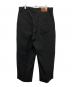 OZMNL (オズ・マニラ) Pleated Worker Pants ブラック サイズ:XL：8000円