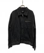 ）の古着「WASHED WORK JACKET」｜ブラック