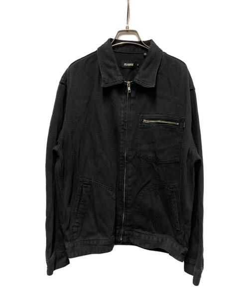 X-LARGE（エクストララージ）X-LARGE (エクストララージ) WASHED WORK JACKET ブラック サイズ:Ｍの古着・服飾アイテム