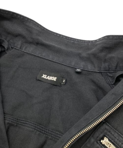X-LARGE（エクストララージ）X-LARGE (エクストララージ) WASHED WORK JACKET ブラック サイズ:Ｍの古着・服飾アイテム