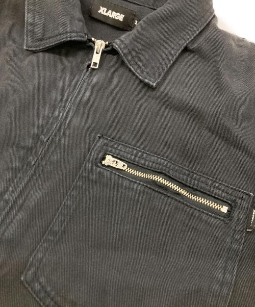 X-LARGE（エクストララージ）X-LARGE (エクストララージ) WASHED WORK JACKET ブラック サイズ:Ｍの古着・服飾アイテム