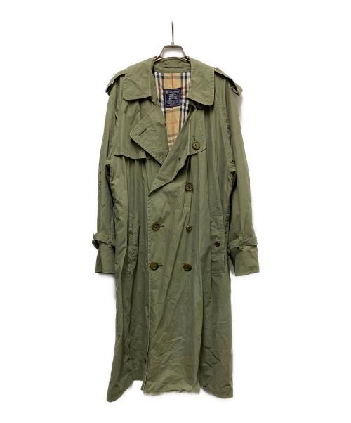 Burberry's（バーバリーズ）Burberry's (バーバリーズ) トレンチコート グリーン サイズ:-の古着・服飾アイテム