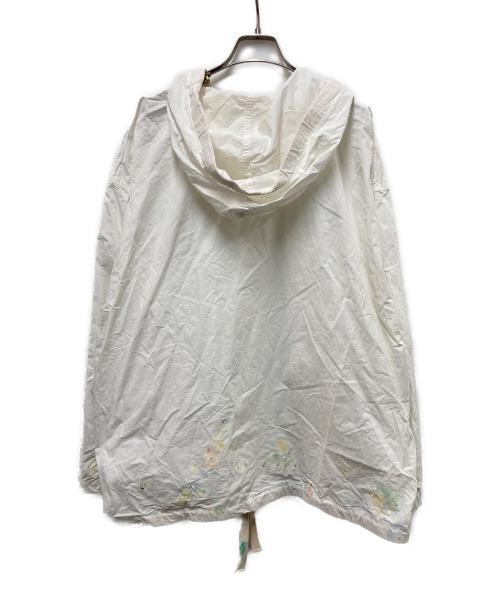 gurank（グランク）Gurank (グランク) 別注 Paint Work smock ホワイト サイズ:	SIZE 3の古着・服飾アイテム