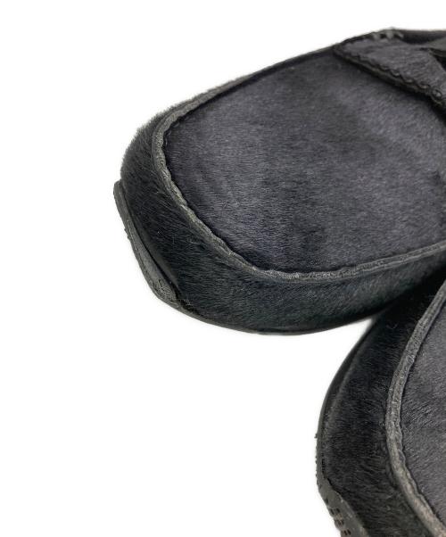 HUF（ハフ）HUF (ハフ) Dylan Rieder ハラコローファー ブラック サイズ:US 9.5の古着・服飾アイテム