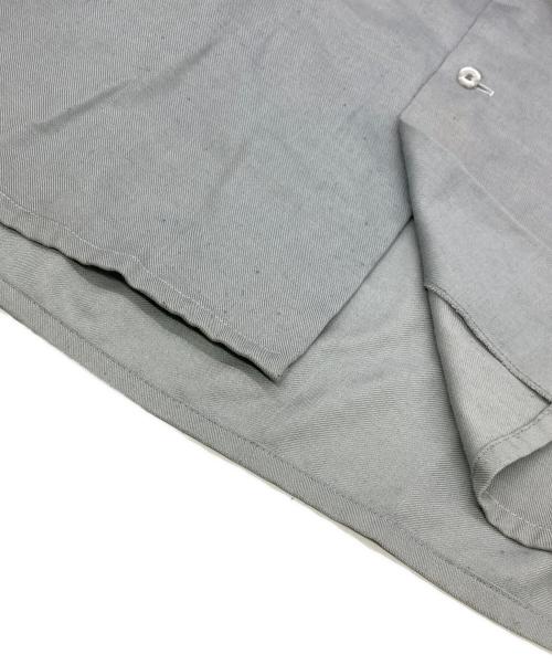 ARROW（アロー）ARROW (アロー) オープンカラーシャツ グレー サイズ:Lの古着・服飾アイテム